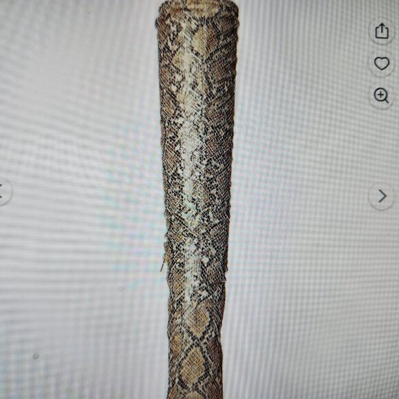 Jessica Simpson Over the knee "Abrine" Nat Sed Snake Print Boots. NIB. 6 - Picture 2 of 10